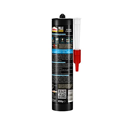 Adesivo extra forte Pattex Mastic de fixation pour bois et metal 450g