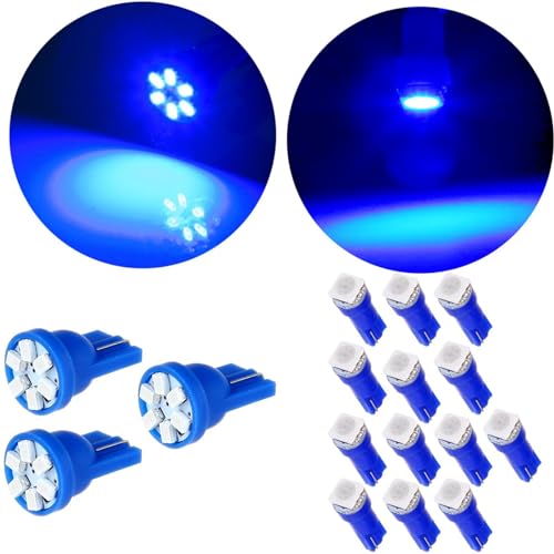 LBRST 13 x T5 1-5050-SMD Blue 74 73 2721 Instrument Lights 3 x T10 6-3020-SMD Blue 168 Instrument Lights