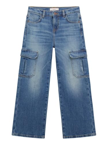 GUESS Boys' Eco Comfort Denim Straight Pants