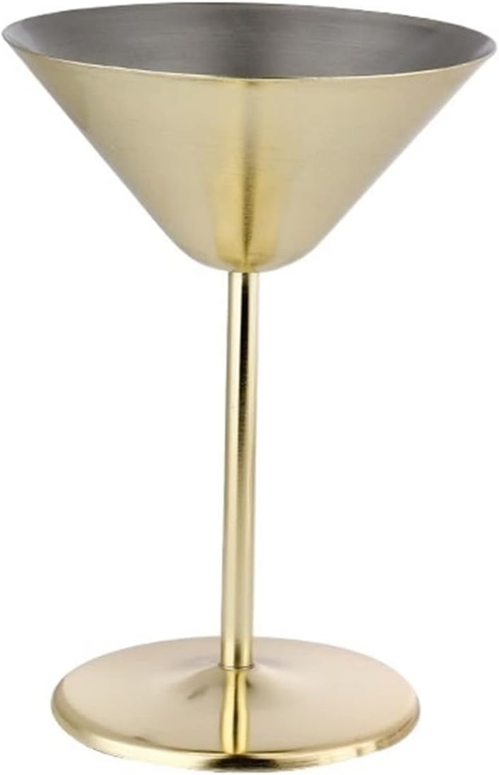 Wine Glasses 304 Stainless Steel Martini Cocktail Glass (Color : 1) (1)