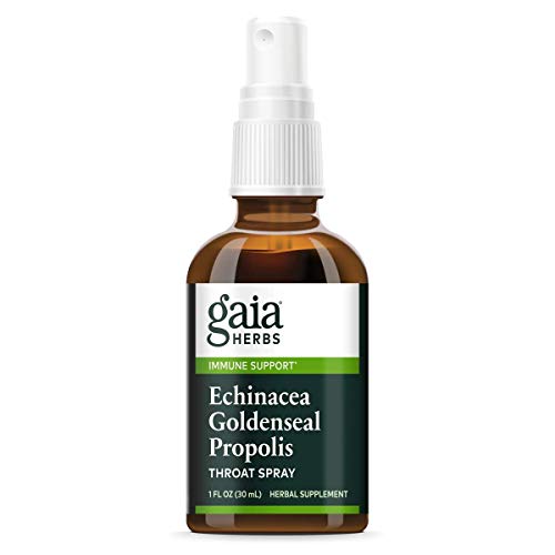 Gaia Herbs Ech/Gold/Prp Throat Spray 1 Fl Oz, Liquid Extract #TOP10