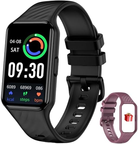 IOWODO Smartwatch, Reloj Inteligente Hombre Mujer con Oxímetro(Sp...