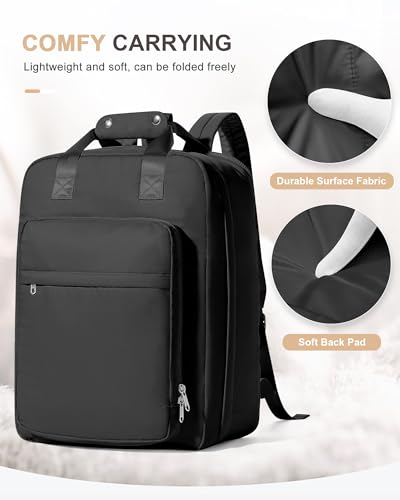 Livbote Sac A Dos Cabine Easyjet 45x36x20 Avion Bagage Cabine 40x30x20 Valise Sac A Dos De Cabine 40l Grande Capacite Travel Backpack Noire