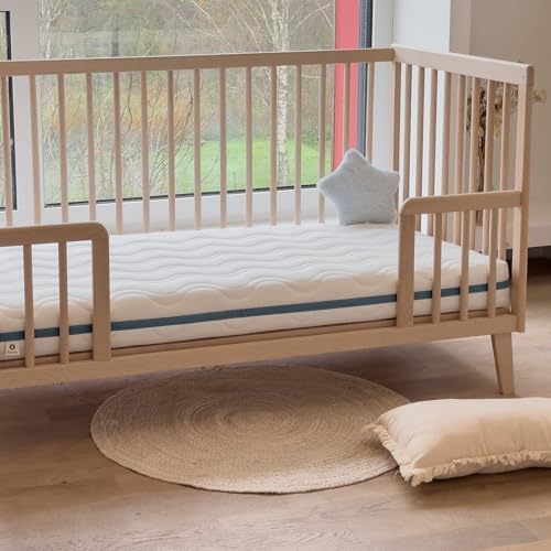 Kadolis - Matelas Bébé COCOLEGEND® - 70x140x12 cm - Coeur 100% Na...