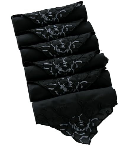 Image of Lace Cotton White Handkerchiefs Perfect Wedding Bulk
