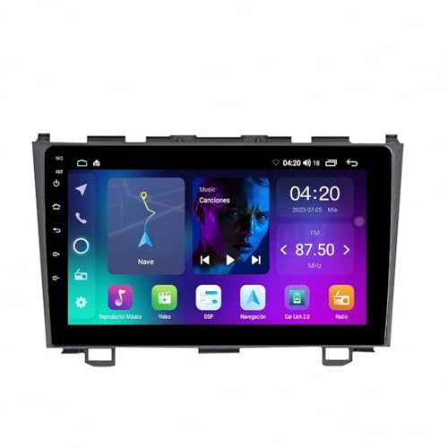 Pantalla de coche para Honda CR-V 2006-2012: viaja conectado con Carplay inalámbrico