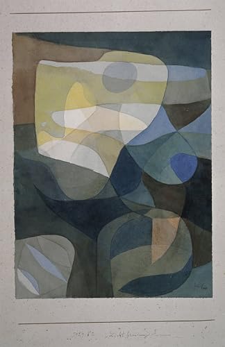 Cuadro Espansione luminosa I de Paul Klee pintura clásica en lienzo para regalo especial 60x90cm