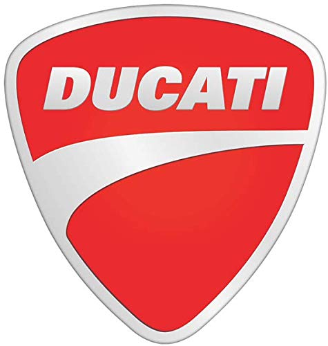 Stickers rétro réfléchissant pour Casque de Moto Ducati