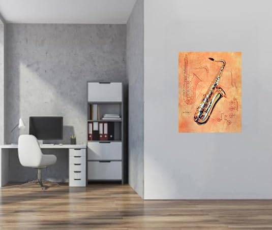 Amazon.com: Impact Posters Gallery Music Instrument Wall Decor