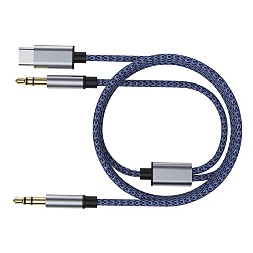 Cable de audio USB C para coche con convertidor de alta fidelidad acústica