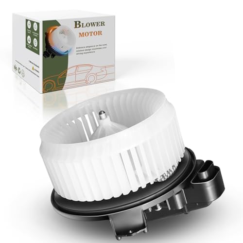 Image of HVAC Heater Blower Motor with Resistor - Compatible with 2014-2018 Ram 2500 / Ram 3500 / Ram 4000, only for Automatic Temperature Control - Replace# 75035, 3Pins