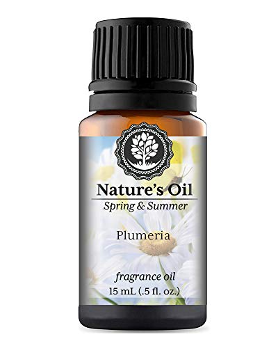 Plumeria Fragrance Oil (15ml) For Diffusers, Soap Making, Candles, Lotion, Home Scents, Linen Spray, Bath Bombs, Slime