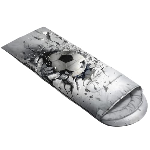 Image of QOOMO Camping Sleeping Bags,3 Season Warm & Cool Weather,Lightweight,Waterproof Sleeping Bags for Adults & Kids,Traveling,and Outdoors,Camping Gear Equipment