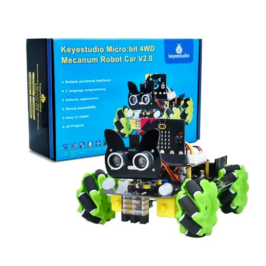 KEYESTUDIO BBC Microbit V2 Starter Kit, Kit di programmazione elettronica per 14+ adolescenti adulti, include Micro bit V2, Makecode e Python Code, PC Barebone