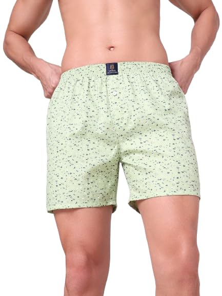 Image of Urban Scottish Men's Boxer Pants 100% Cotton Material with A Stylish Print Soft and Stretchy Elastic Waist Band Dynamic Movement and Hardwearing Stitching Breathable with A Gentle Snug Fit