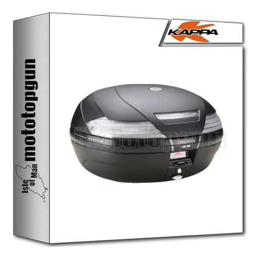 Top case Kappa K49NT 47L avec support Monokey : le confort des voyages en Burgman 650