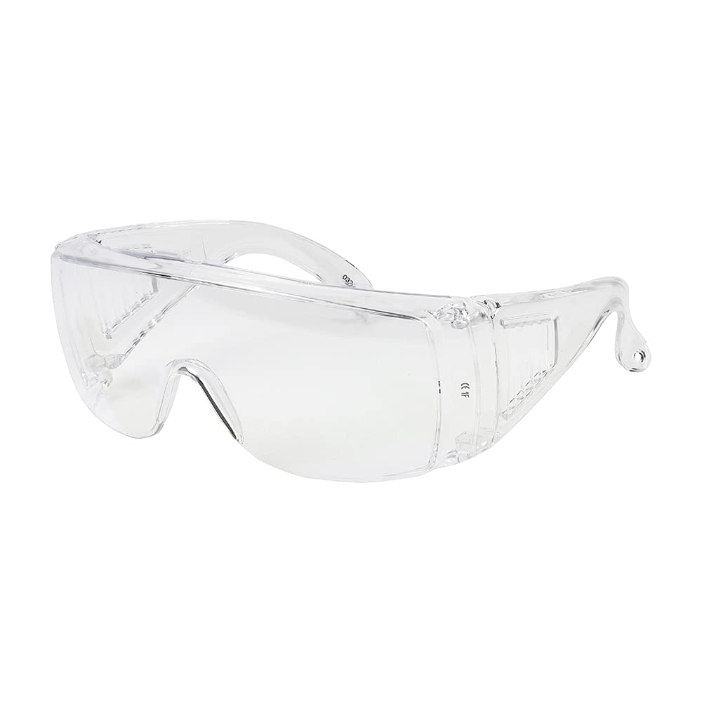 TIMCO Overspecs Safety Glasses One Size Clear Pack 1