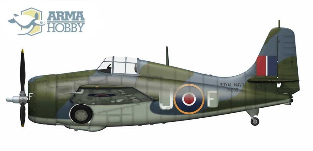 Amazon | アルマホビー 1/72 イギリス海軍航空隊 ワイルドキャット Mk