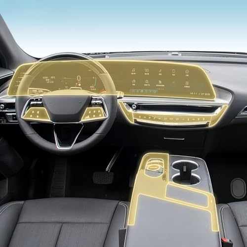 Film TPU pour Cadillac Lyriq protection console centrale 22-24