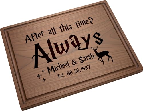 Tabla de cortar personalizada en madera para regalo miniatura 1
