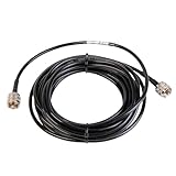 Maas PL Anschlusskabel - RG58-14 Meter - Beidseitig PL Stecker - Antennenkabel für Funkanwendungen