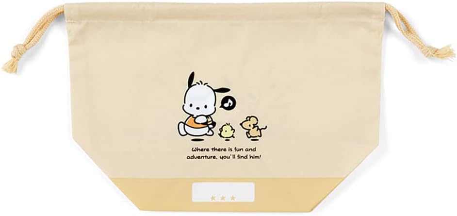 Sanrio 856860 Pochacco Lunch Drawstring Bag (Kids)