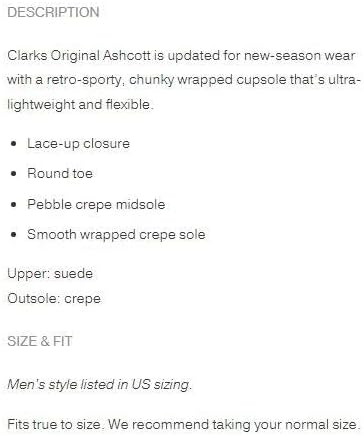 Men's Clarks Original Ashcott Cup"Made In Vietnam", Black Suede, 7 | Image 1