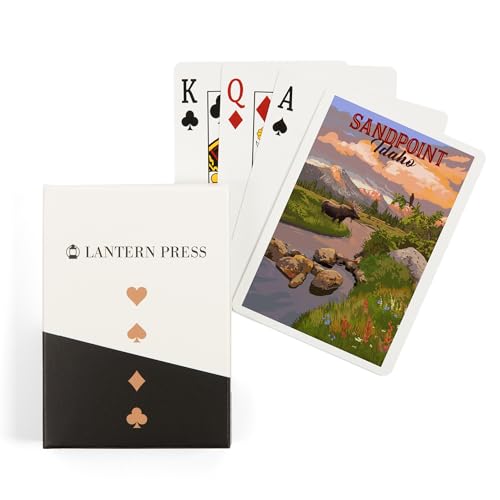 Lantern Press Baraja de Poker con 52 Cartas