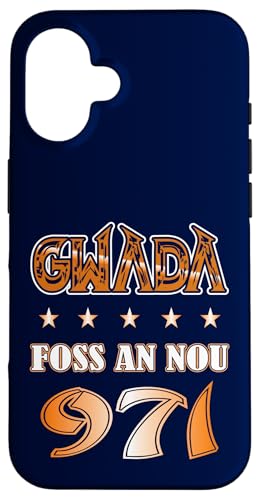 Gwada foss an nou Belle idee Cadeau 971 guadeloupe Carcasa para iPhone 16