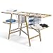 vounot Séchoir à Linge Pliable Deluxe Grand d’étendage 165 * 56 * 90cm Capacité de Séchage 20M Séchoir Extensible sur Pied Charge Max 25KG Couleur Imitation Bois
