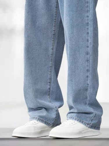O2 ROUTE Loose Fit Mid Rise Blue Men Jeans - Image 6
