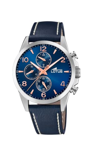 Lotus Reloj Cronógrafo para Hombre de Cuarzo con Correa en Cuero 18630/2