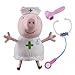 Peppa Pig - Peluche Peppa Enfermera (voz en inglés)