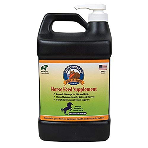 Grizzly Pet Products Omega Aid for Horses, 1 gal