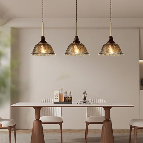Lustre en verre médiéval américain suspendu pour bureau chambre et bar - 3
