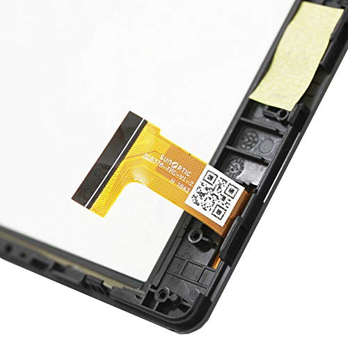 GR Touch Screen Digitizer with Frame for Nextbook Ares 8A, NX16A8116A, NX16A8116K, NX16A8116S, 8 inch Tablet Touch Screen Digitizer 40pin, (Does NOT Work for Models. NXA8QC116B, NXA8QC116R), Black