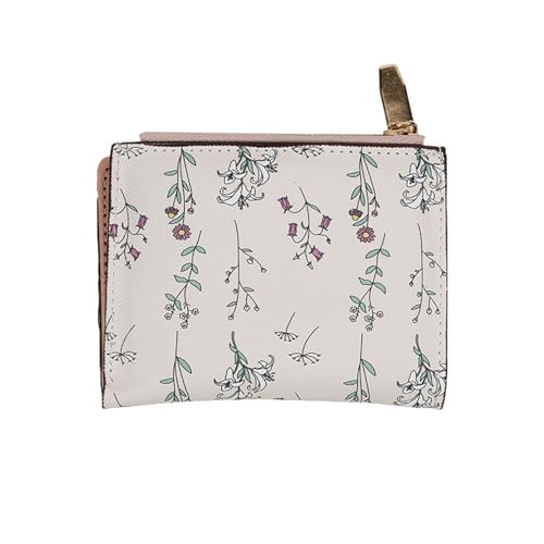 Compact Multi-Card Women'S Wallet Spring Summer Small Simple Leather Card Holder Mini Purse With Coin Pocket(Black)3