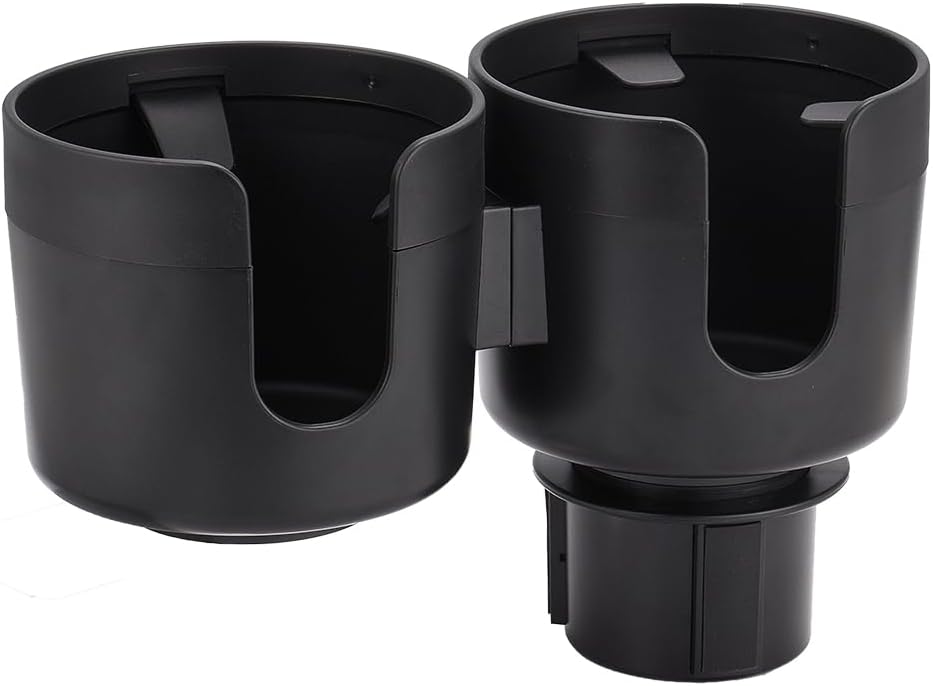 Ahlsen Adaptateur Extensible Pour Porte-gobelet De Voiture Avec Support De Téléphone Réglable