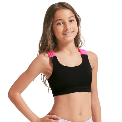 Zupora Girls Training Bras 5-13, 3 Pack Seamless First Bra for Girls Sports Bras - No Pads2