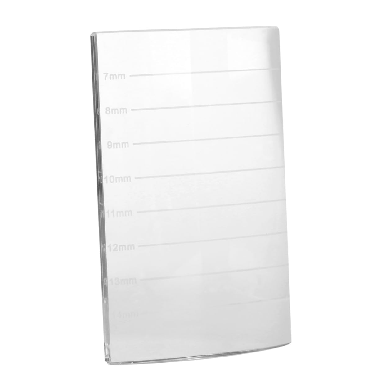 NULYLU Eyelash Adhesive Holder Lash Extension Pallet Lash Adhesive Eyelash Holder Curved