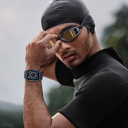 Magnetic Watchband Compatible with Apple Watch for Men 44mm 45mm 46mm 49mm 42mm 41mm 40mm 38mm Women, Silicone Sport Strong Magnet Strap for iWatch Series 11 Ultra 3 Ultra 2 Se 10 9 8 7 6 5 4 1 - image 8