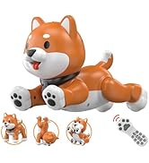 ロボットワンちゃん 電動犬型ロボット/音声認識・リモコンで動く・歌う おしゃべりワン
