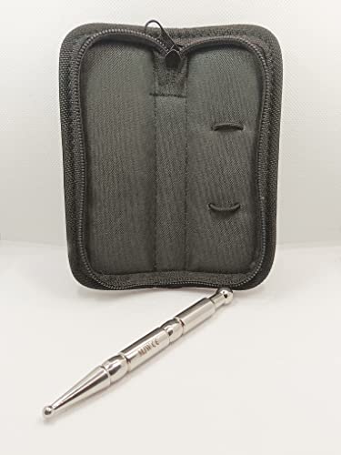 Akupunkturstift Akupressurstift Massagestift Meridianstift Akupressurstab Akupunkturstäbchen Narbenpflege (Acupen) & Meridianstift Edelstahl Länge 15 cm Kugel Cover