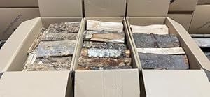 Brennholz Feuerholz Kaminholz Holzscheite Buche Birke Fichte Ofen Lagerfeuer Feuerschalen 25 cm (25 kg Fichte)