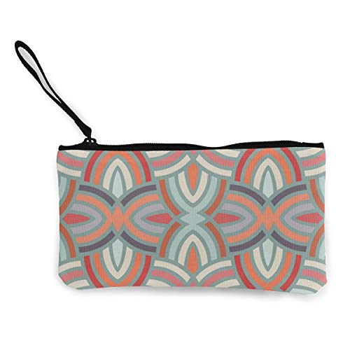 Preisvergleich Produktbild Generic Nahtloses Reto-Muster, Leinenbörse, exquisite Münzbörse, kleine Leinen, Münzgeldbörse dient zur Aufbewahrung von Münzen, Ausweis und anderen