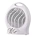 2000 Watt Elektrischer Heizlüfter, Elektroheizung Energiesparend Leise mit Einstellbar Thermostat, Tragbar Desktop-Heizung Zwei Modi für Kälte und Wärme, Elektro Heizstrahler für Bad Startseite, Weiß