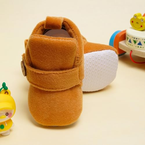 Image of Neska Moda Baby Boys & Baby Girls 6 to 12 Months Velvet Booties
