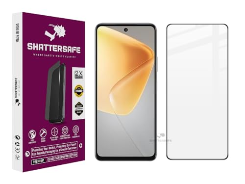 Image of Oleophobic Tempered Glass Screen Protector Compatible For Infinix Hot 50 4G [Pack of 1]. Edge To Edge Full Screen Protection With Easy Installation Kit & Case Friendly Fit.