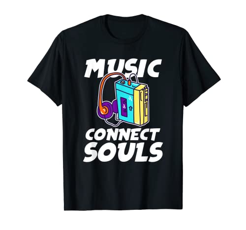 Music Connects Souls - Mixer per cuffie Maglietta