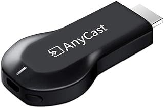 جهاز استقبال دونجل واي فاي لاسلكي 1080P HD تي في ستيك ميراكاست اير بلاي دي ال ان ايه من اني كاست سعة 8.0 GB